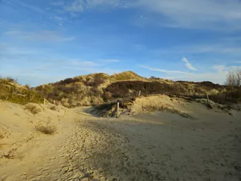 Oostnieuwkerke duinen wandeling in de koude (België)